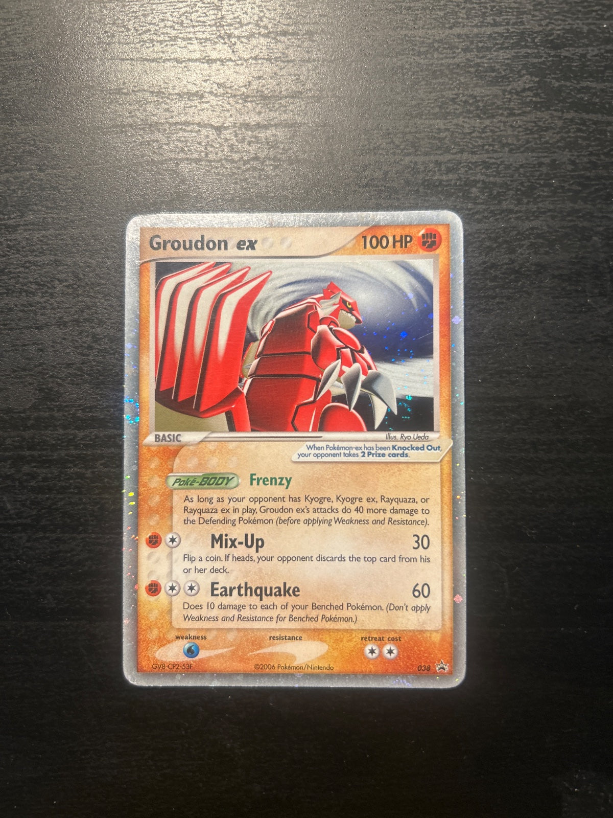 Groudon ex (38) (Nintendo Promos)