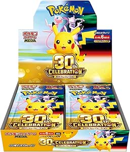 Pokemon Card Game MEGA Expansion Pack 30th Celebration Box M6A