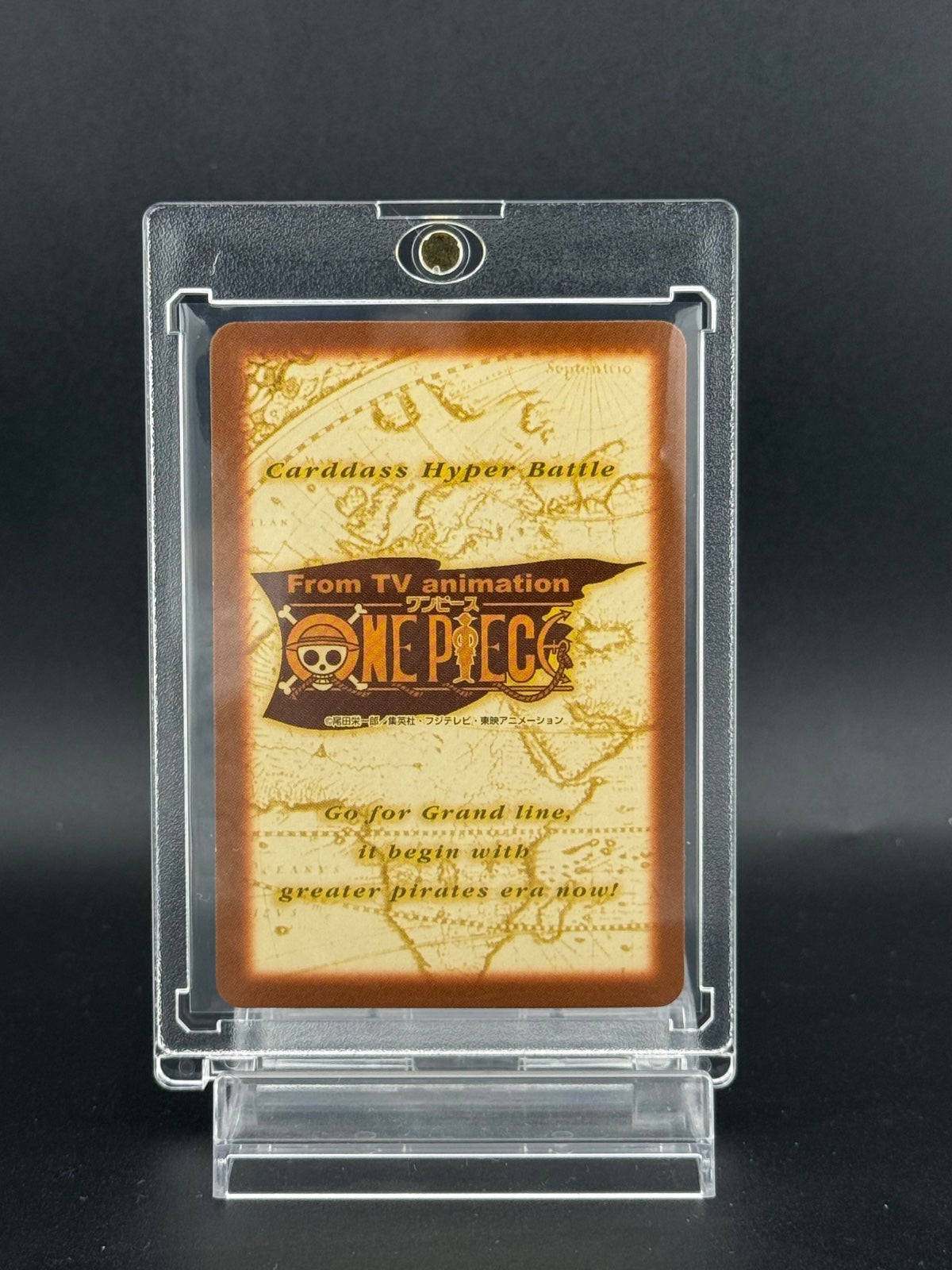 2000 BANDAI One Piece Hyper Battle S41 MONKEY D LUFFY GOLD STAMPED VINTAGE CARD