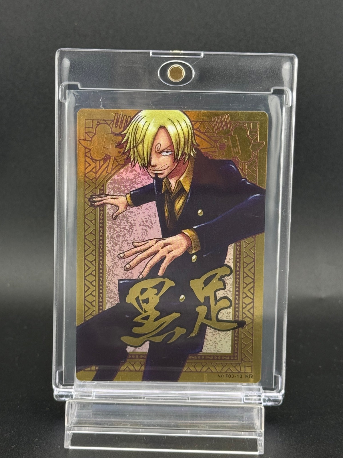 Bandai One Piece AR carddass Formation P03 Card HK Ver KR Sanji