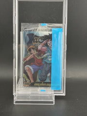 Unopened/ Dragon Ball x One Piece Jump 40th Anniv. Morinaga Wafer Card