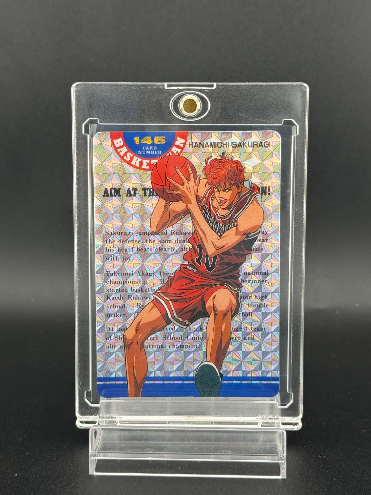 Hanamichi Sakuragi Slam Dunk TCG Vintage Card Shonen Jump Amada Japanese #145