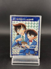 Detective Conan Card Game Conan Edogawa & Ran Mouri P078 CT-P09 BOX Promo Japan