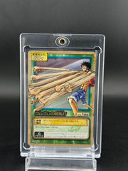ONE PIECE Carddass G3-W01 Luffy Rubber Gun 2003 Bandai Trading Card