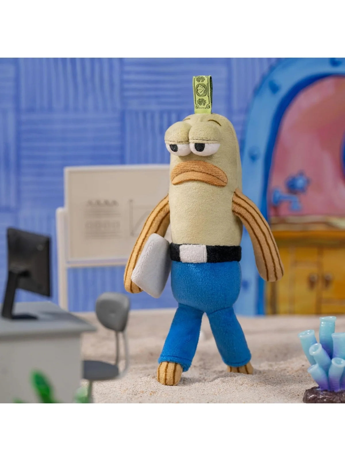 SpongeBob Bikini Bottom Buddies Plush Keychain – Random Design