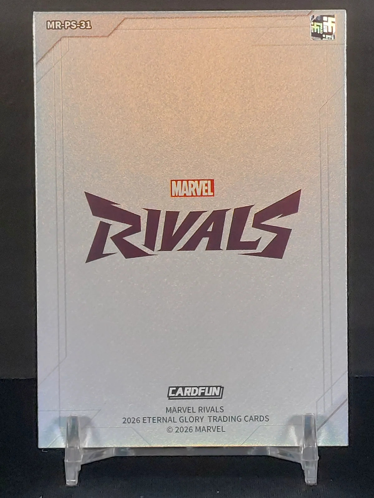 MARVEL ART GALLERY SERIES #MR-PS-31 2026 Cardfun Marvel Rivals: Eternal Glory