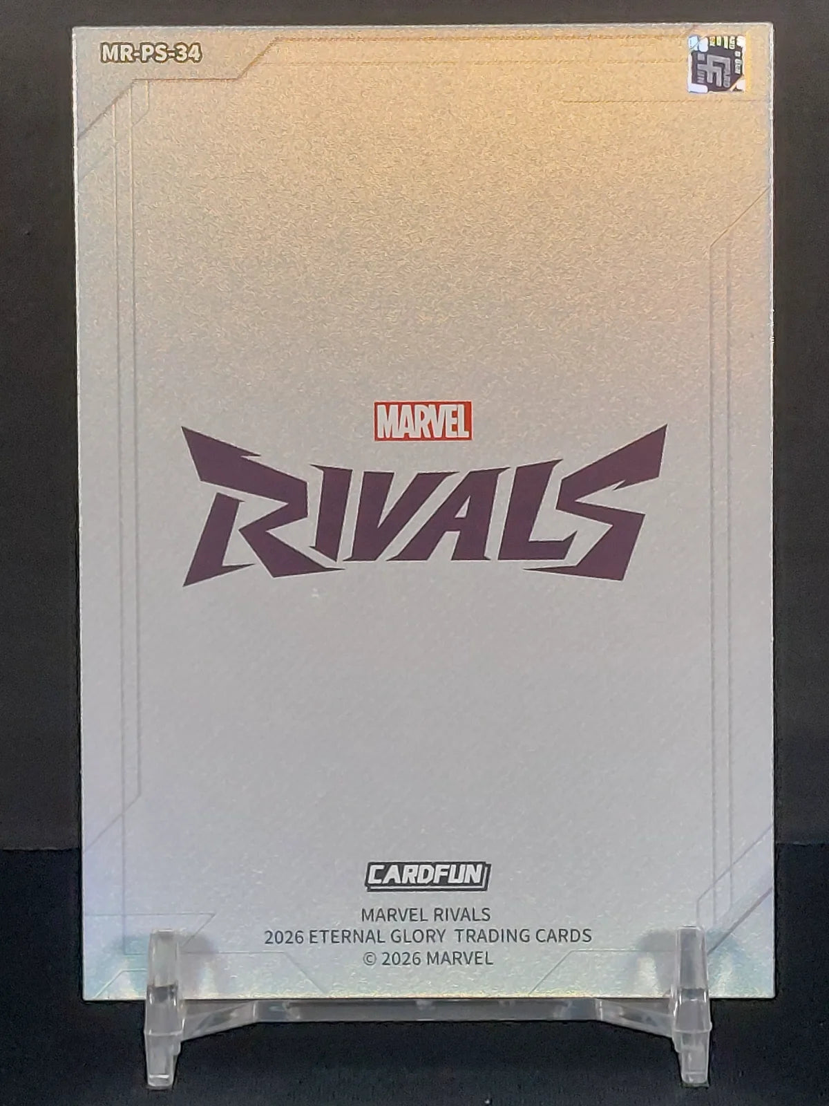 MARVEL ART GALLERY SERIES #MR-PS-34 2026 Cardfun Marvel Rivals: Eternal Glory