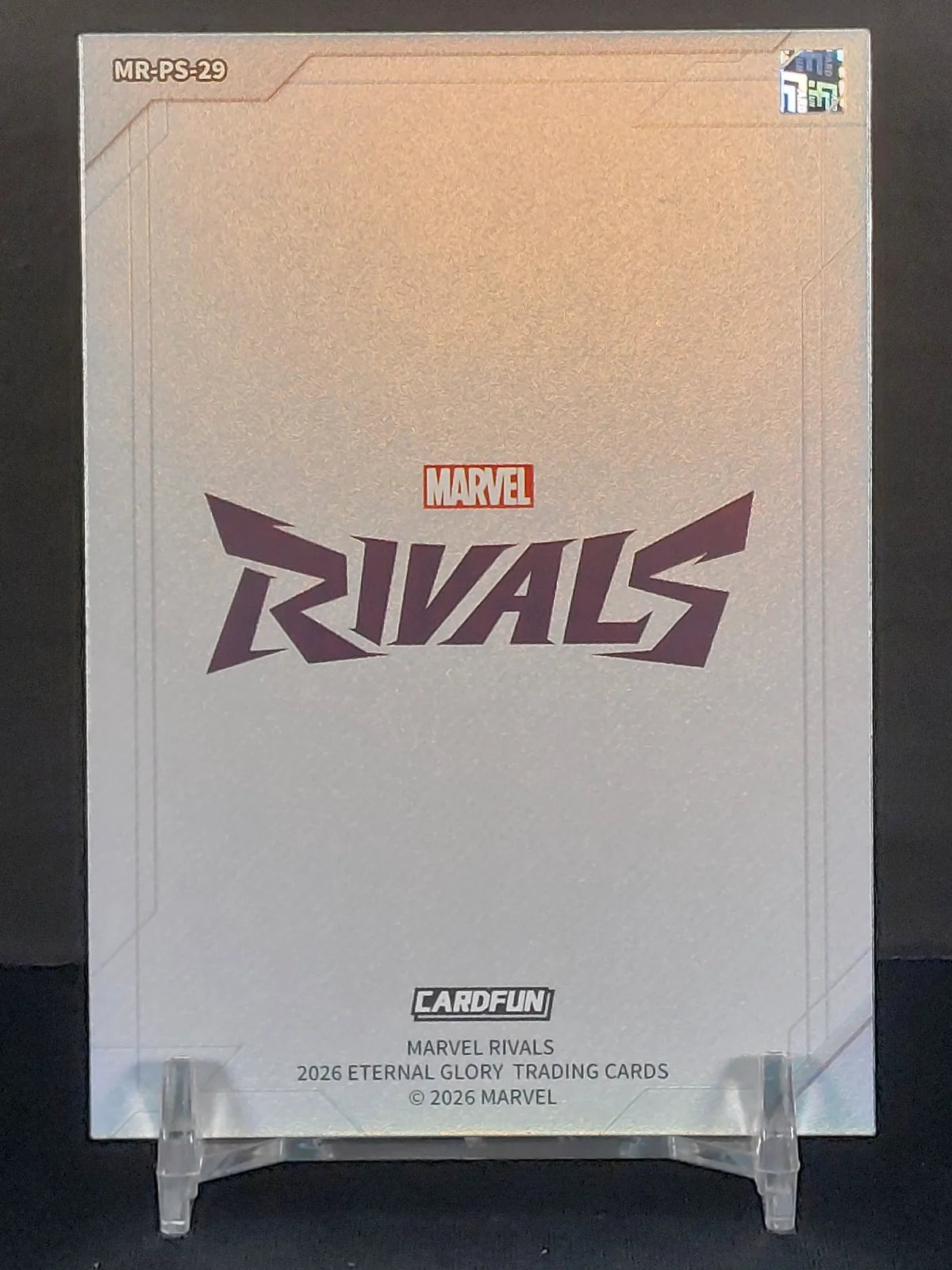 MARVEL ART GALLERY SERIES #MR-PS-29 2026 Cardfun Marvel Rivals: Eternal Glory
