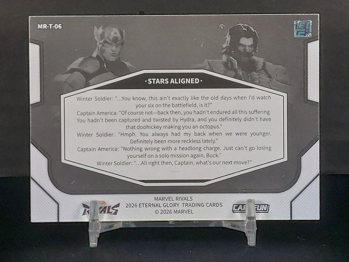 MARVEL TEAM UPS - STARS ALIGNED -  #MR-T-06 2026 Cardfun Marvel Rivals: Eternal Glory Team Ups Series