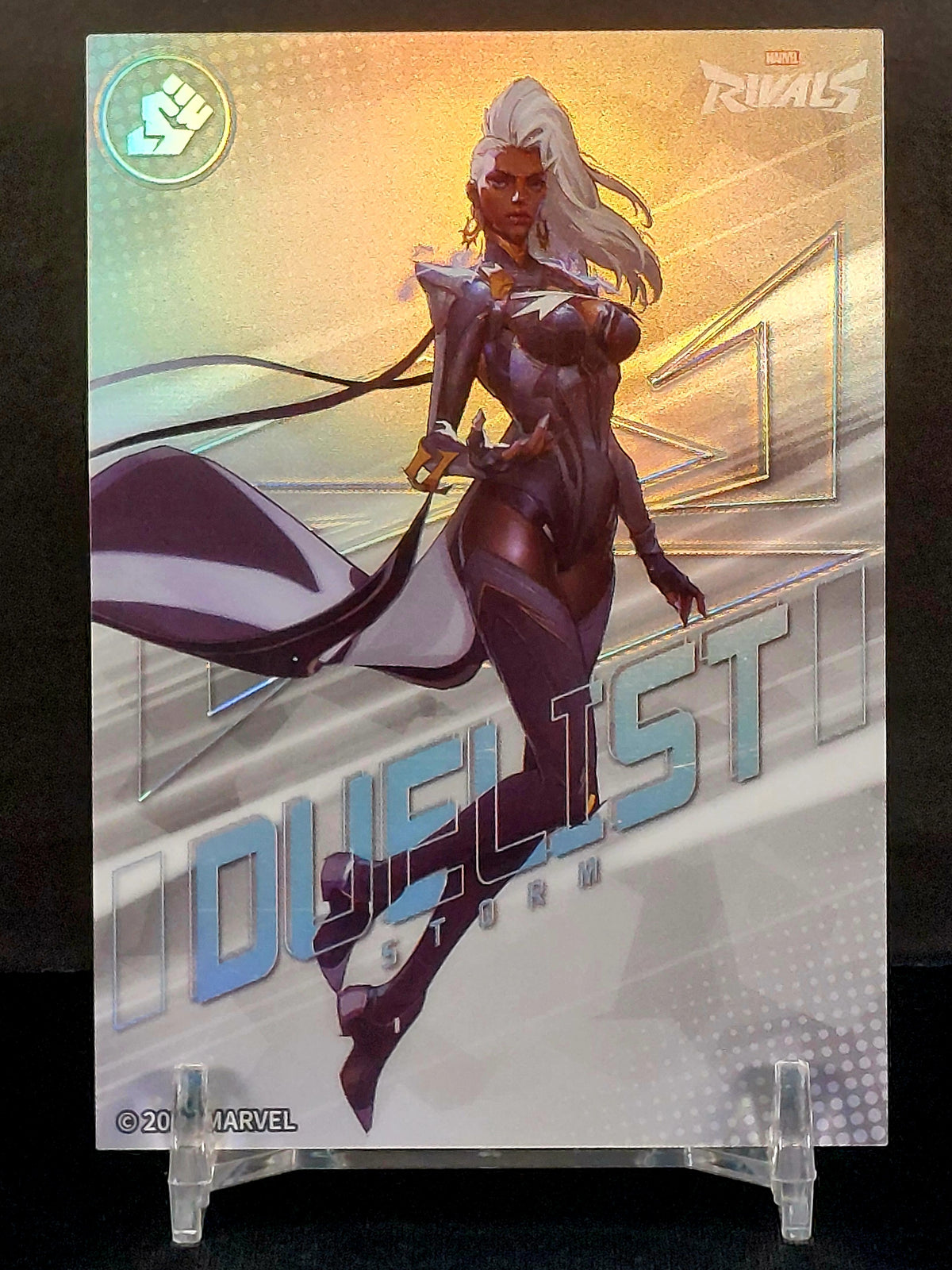 STORM (SILVER) #MR-CS-13 - 2026 CardFun Marvel Rivals: Eternal Glory, Silver Hero Roles Series
