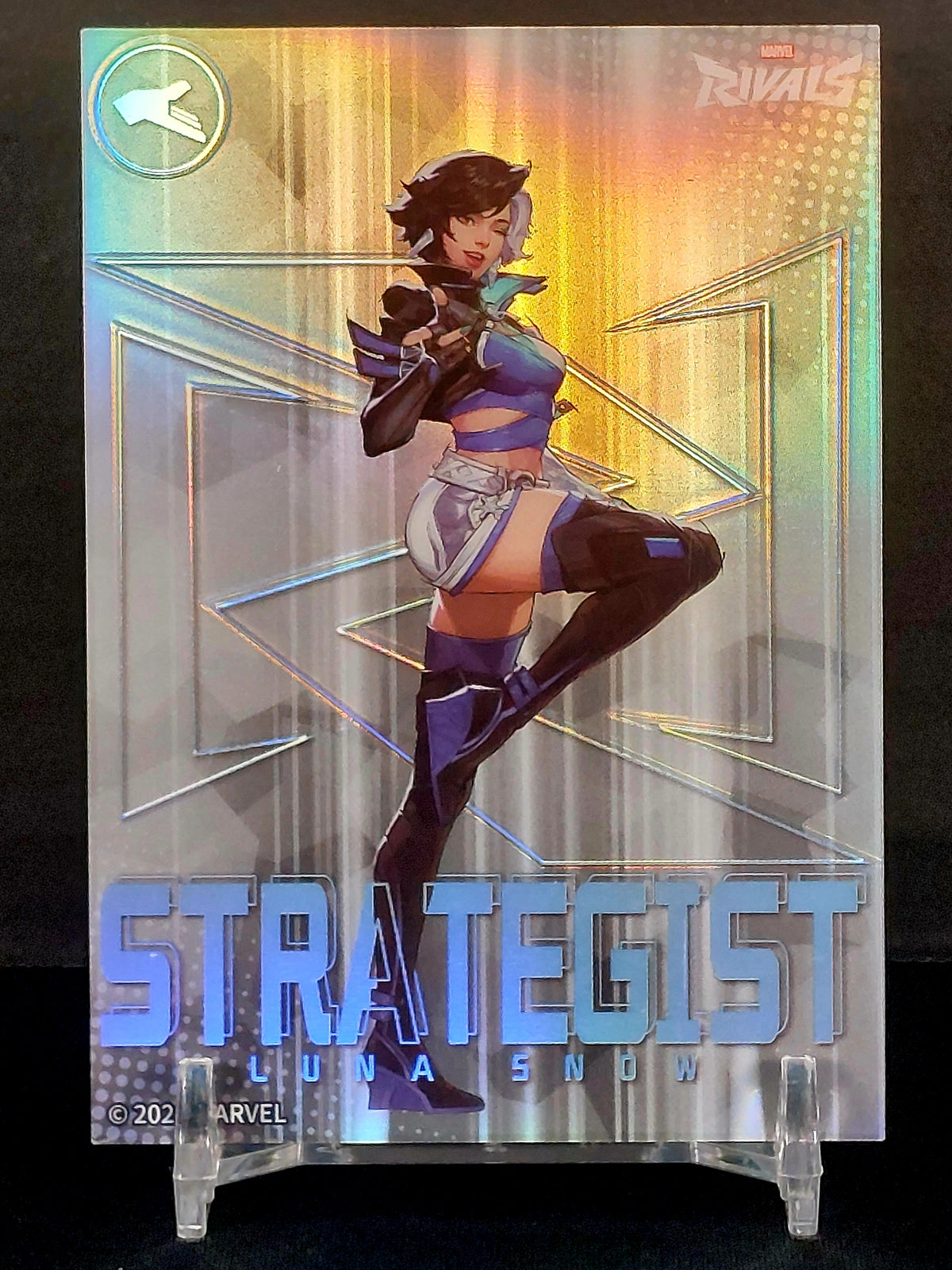 LUNA SNOW (SILVER) #MR-CS-25 - 2026 CardFun Marvel Rivals: Eternal Glory, Silver Hero Roles Series