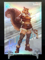 SQUIRREL GIRL(SILVER) #MR-CS-16 - 2026 CardFun Marvel Rivals: Eternal Glory, Silver Hero Roles Series