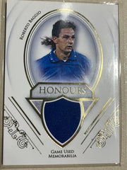 2024 Futera Unique Roberto Baggio Honours Game Worn Jersey 5/19 Italy ZD8111