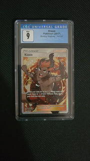 Kiawe (Full Art) 144/147 (Burning Shadows) — CGC 8.5