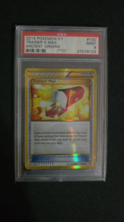 Trainers' Mail 100 (Ancient Origins) — PSA 9