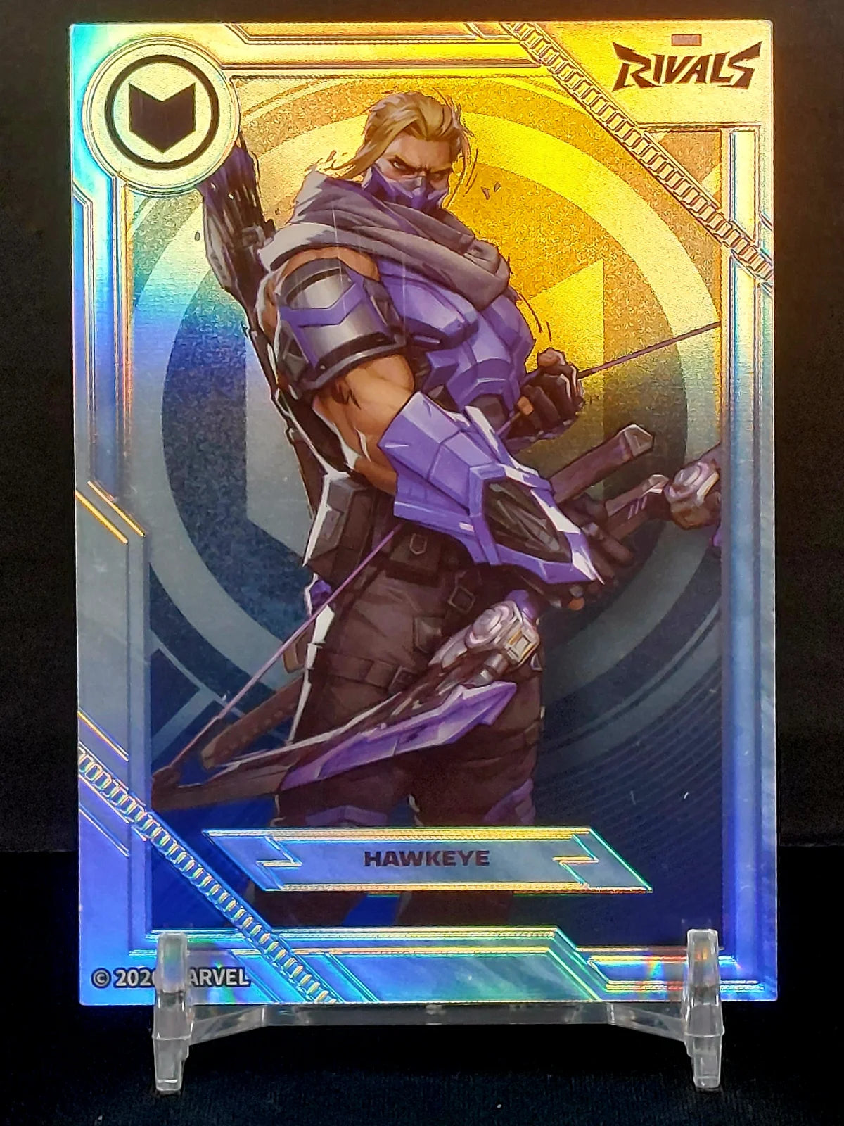 HAWKEYE (SILVER) #MR-AS-08 - 2026 CardFun Marvel Rivals: Eternal Glory