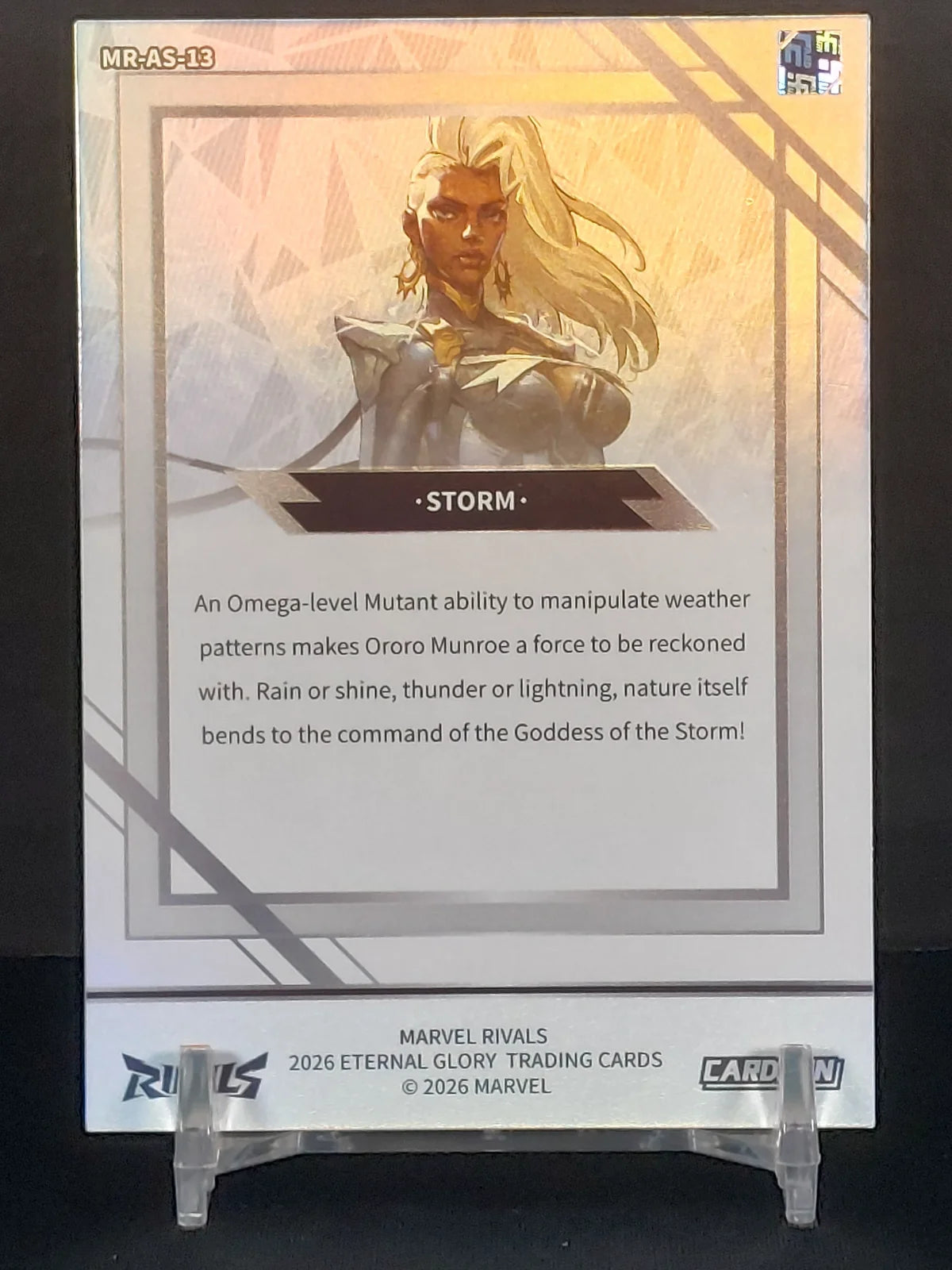 STORM (SILVER) #MR-AS-13 - 2026 CardFun Marvel Rivals: Eternal Glory
