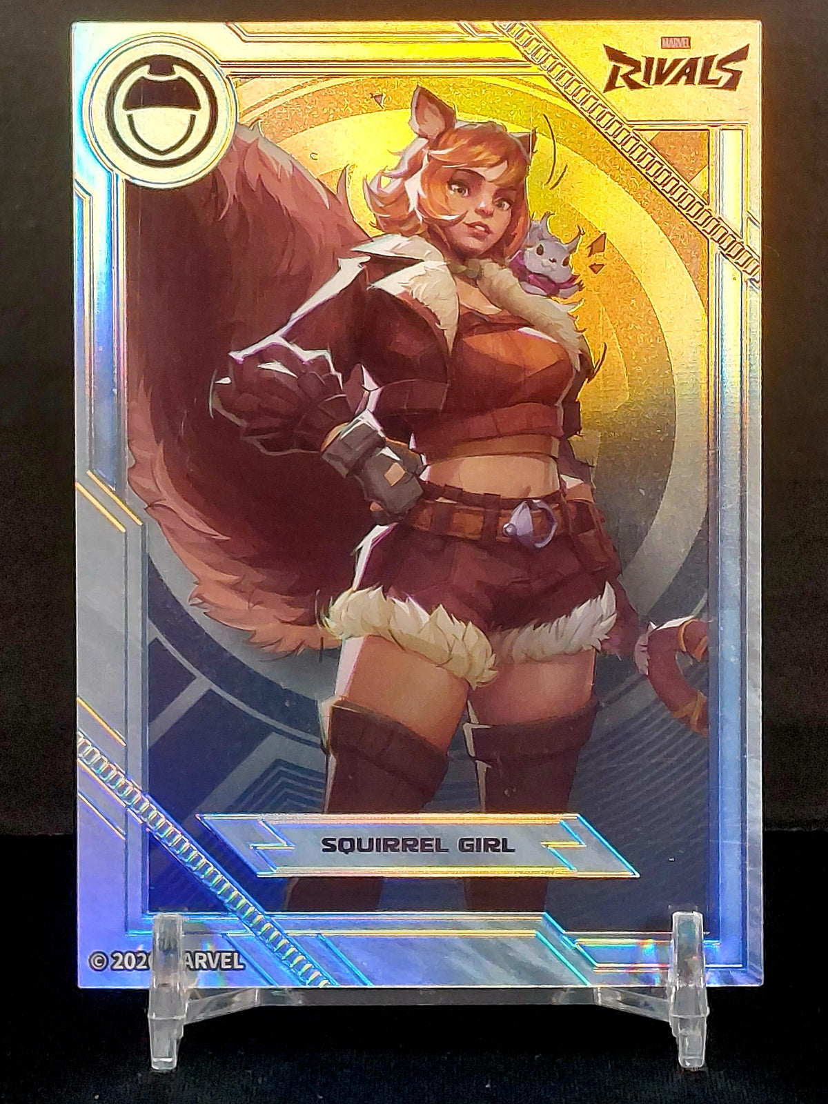 SQUIRREL GIRL(SILVER) #MR-AS-16 - 2026 CardFun Marvel Rivals: Eternal Glory