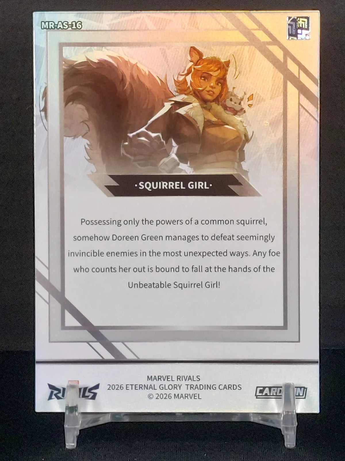 SQUIRREL GIRL(SILVER) #MR-AS-16 - 2026 CardFun Marvel Rivals: Eternal Glory