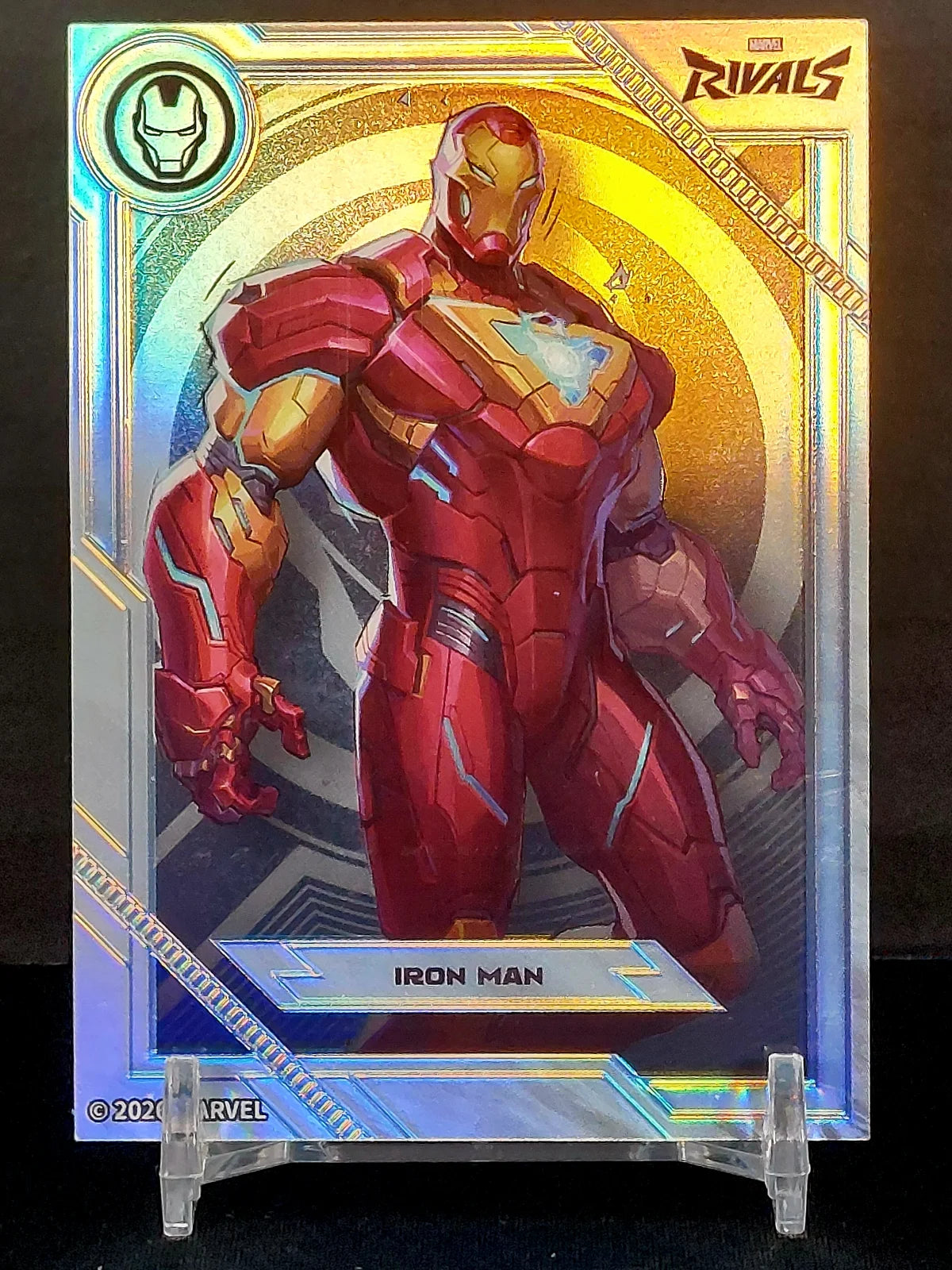IRON MAN (SILVER) #MR-AS-03 - 2026 CardFun Marvel Rivals: Eternal Glory