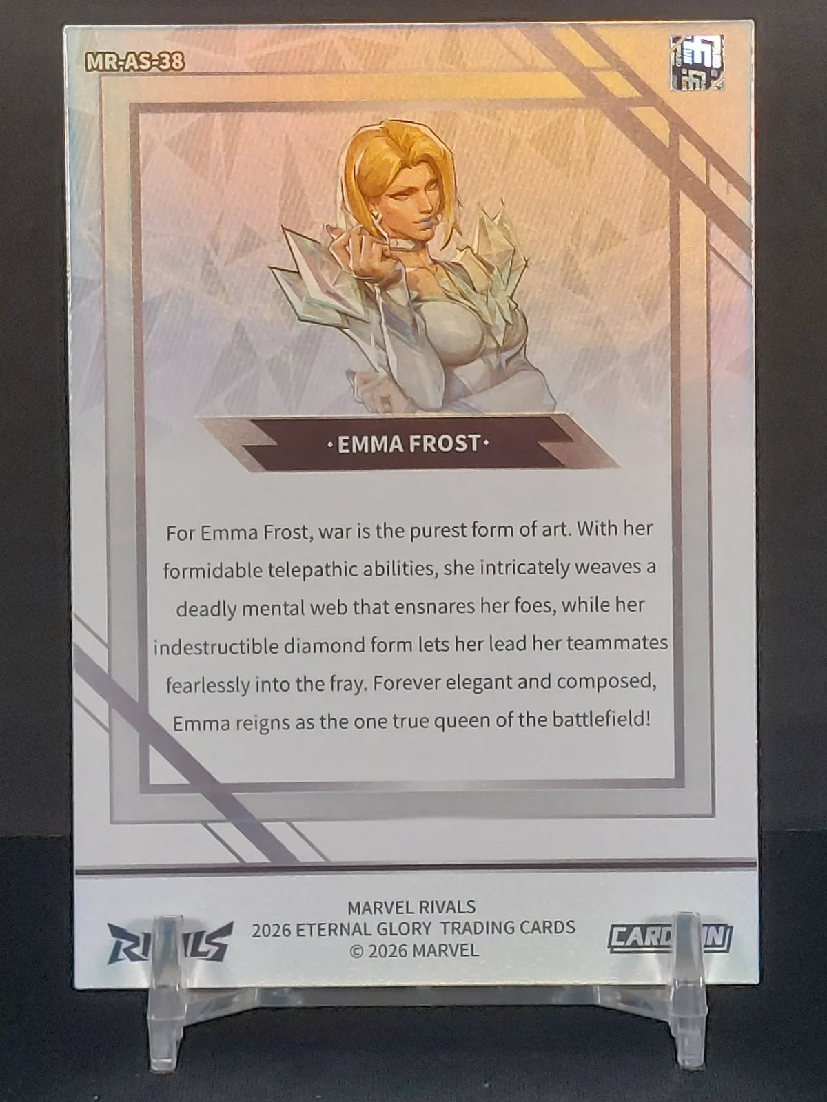EMMA FROST (SILVER) #MR-AS-38 - 2026 CardFun Marvel Rivals: Eternal Glory