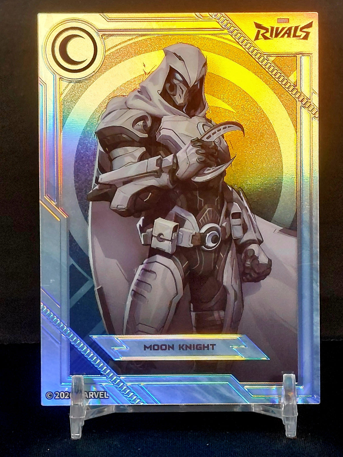 MOON KNIGHT (SILVER) #MR-AS-14 - 2026 CardFun Marvel Rivals: Eternal Glory