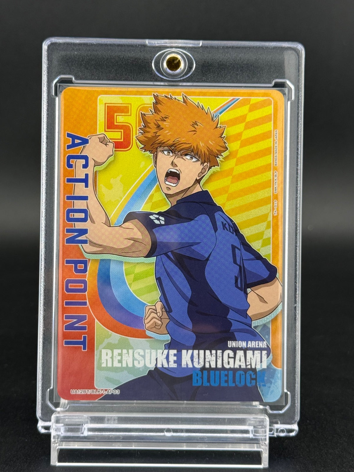 Union Arena Card Blue Lock Rensuke Kunigami Action Point AP Rare Japanese