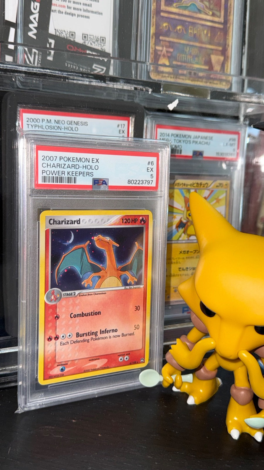 Charizard 6 · Holofoil (EX Power Keepers) — PSA 5