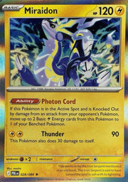 Miraidon 028/084 · Holofoil (Pitch Black)