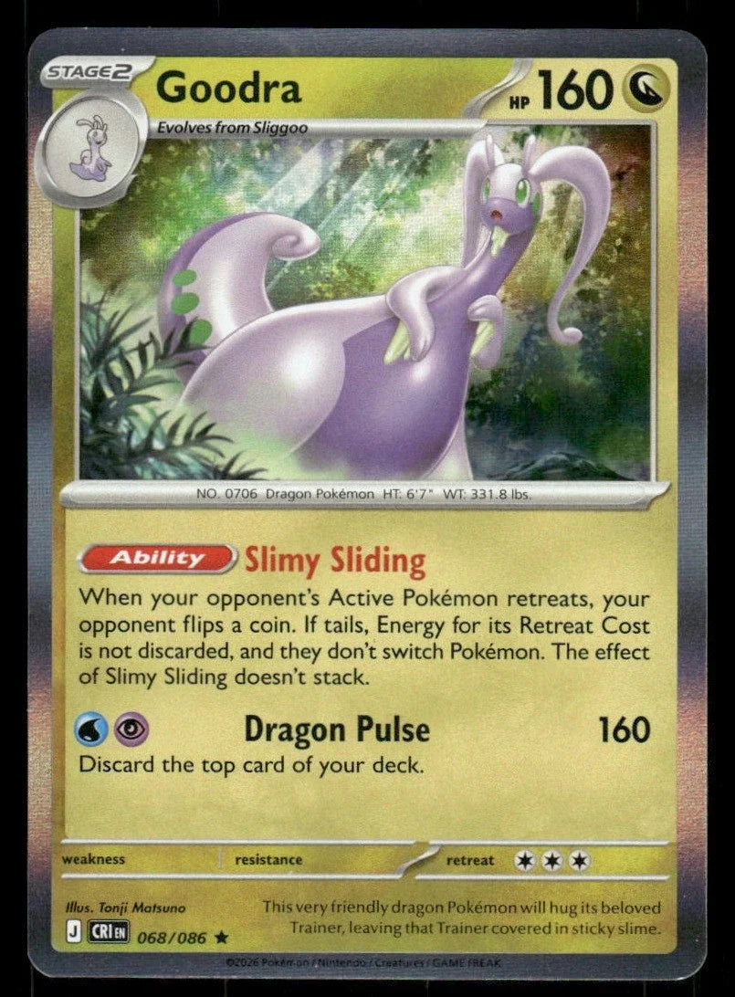 Goodra 068/086 · Holofoil (Chaos Rising)