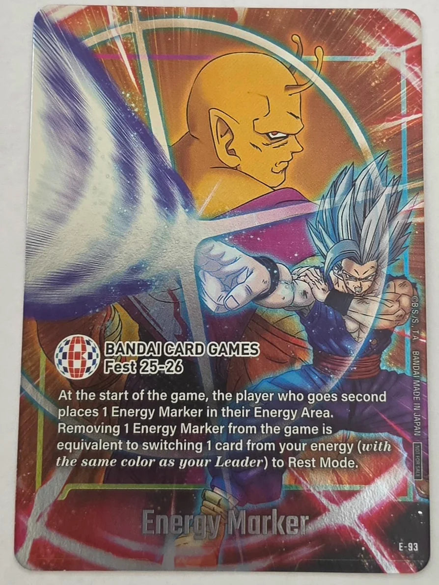 Energy Marker (E-93) (Fusion World Energy Markers)