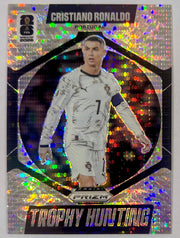 Cristiano Ronaldo 2026 Panini Prizm FIFA World Cup Trophy Hunting Pulsar Prizm