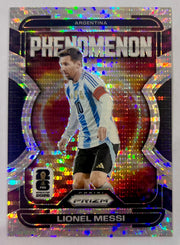 Lionel Messi 2026 Panini Prizm FIFA World Cup Phenomenon Pulasar Prizm