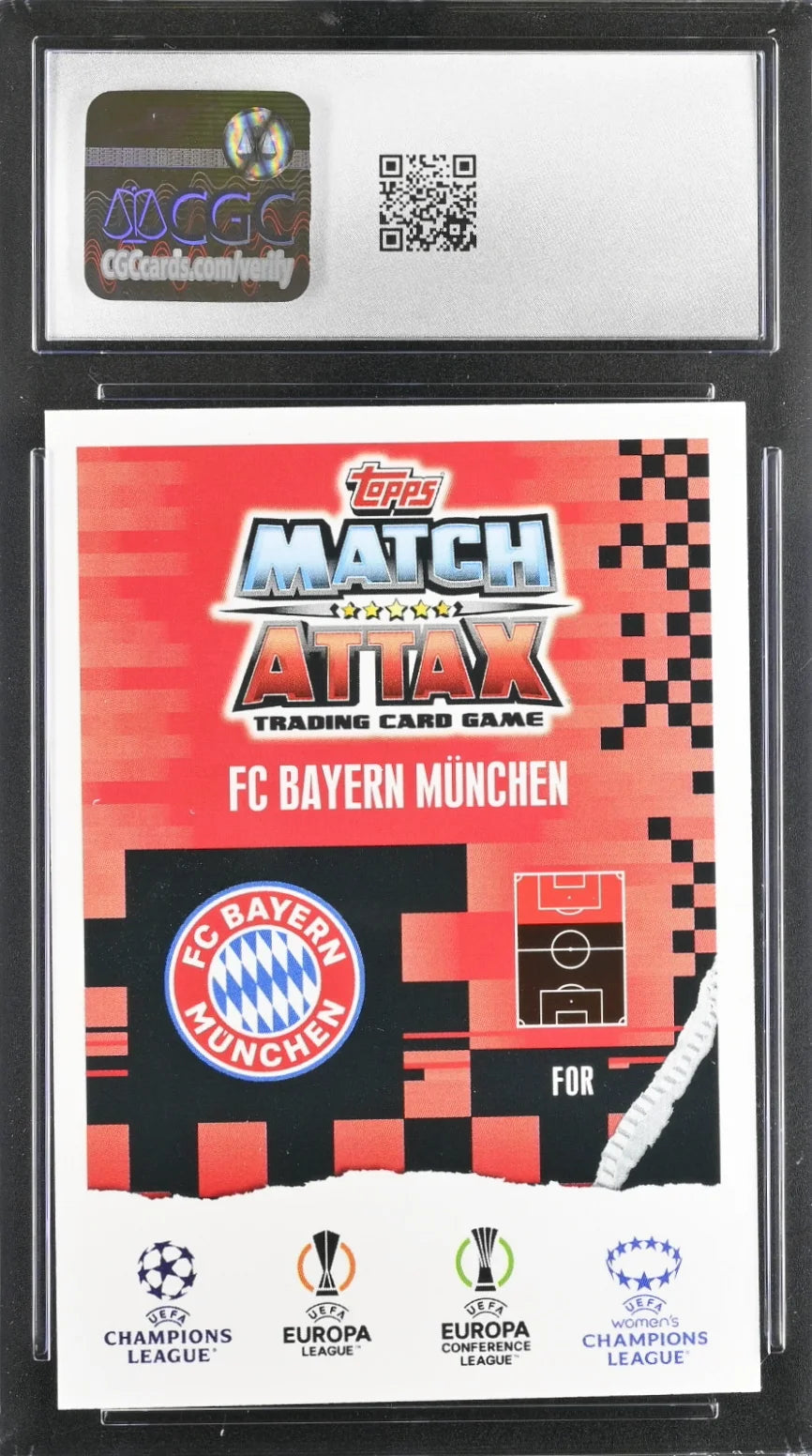 *Limited* Harry Kane,  IC4, Match Attax UEFA Extra Ice Cool Finisher, CGC 8