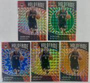 Jason Kidd 5-card lot of 2020-21 Panini Mosaic Holo View