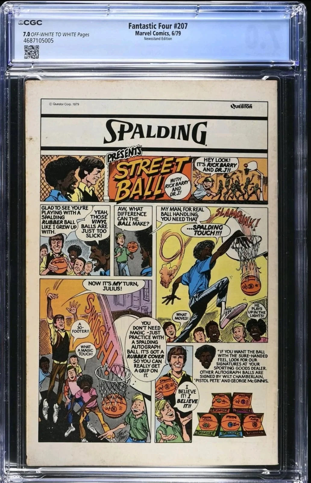 Fantastic Four #207, Marvel Comics, June 1979 - Newsstand Edition CGC 7.0