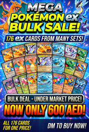 176 Pokémon EX double rare sleeved NM