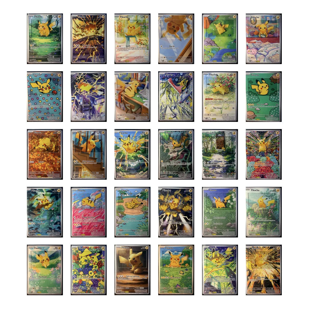 30th Anniversary Pikachu Singles Sleeve Extended Arts (FULL SET)