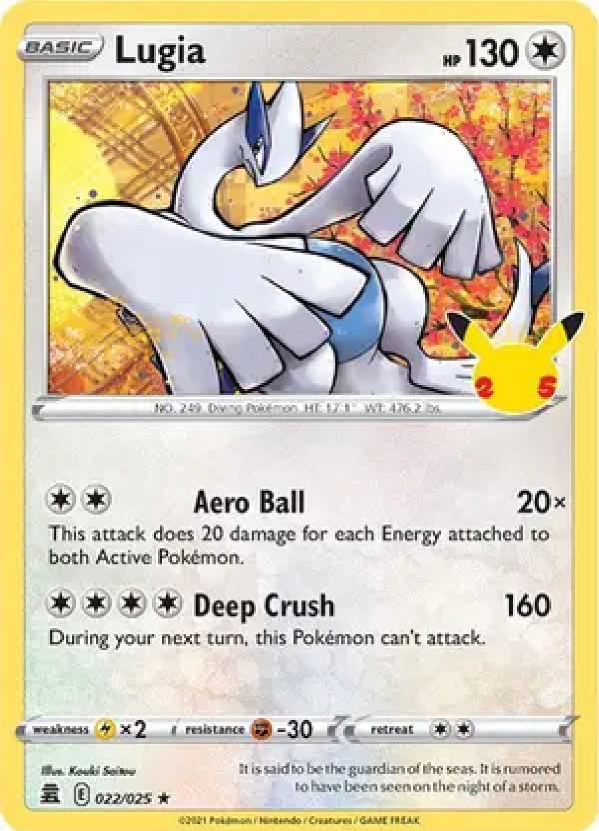 Pokemon 25th anniversary Cards