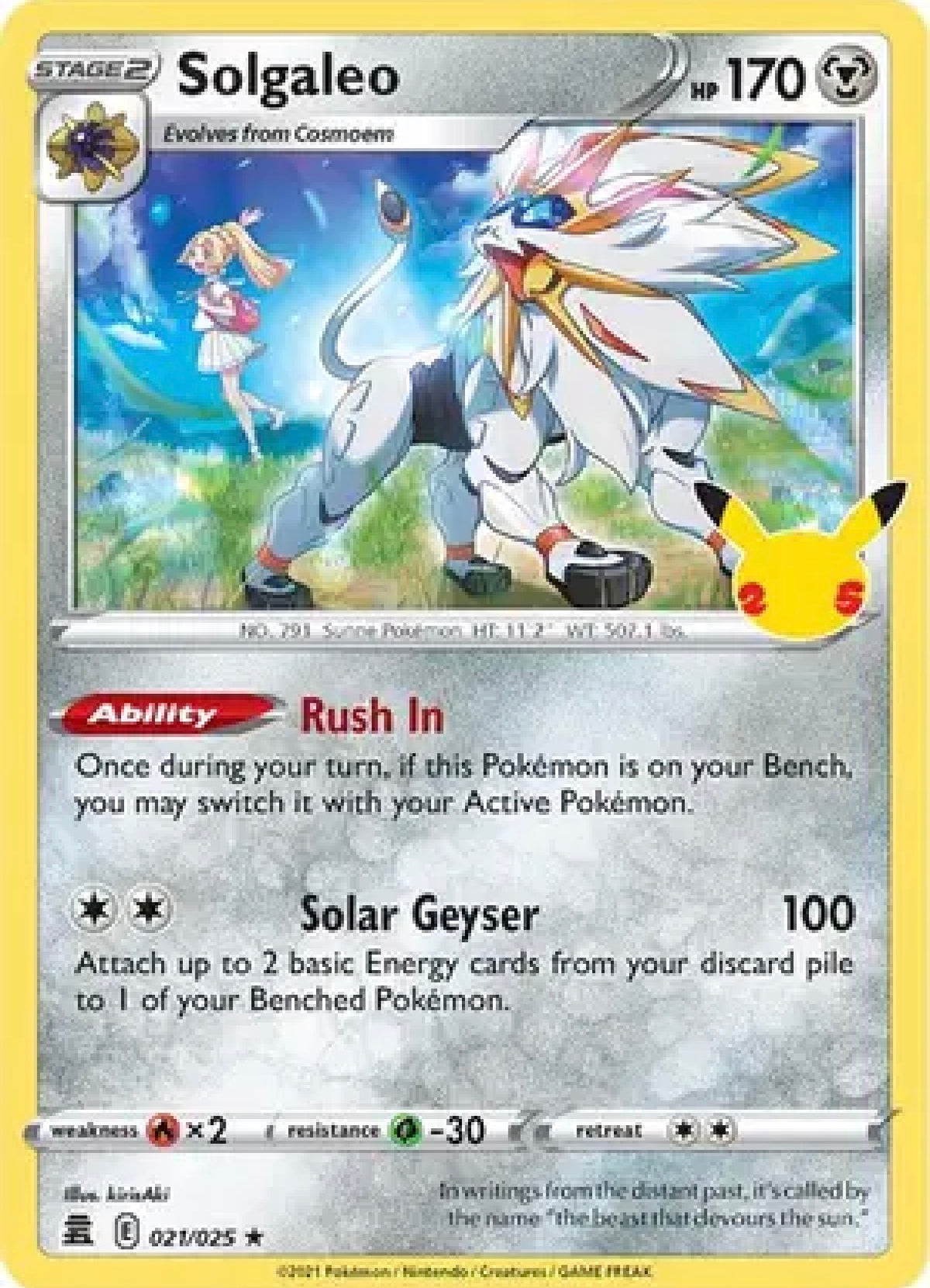 Pokemon 25th anniversary Cards