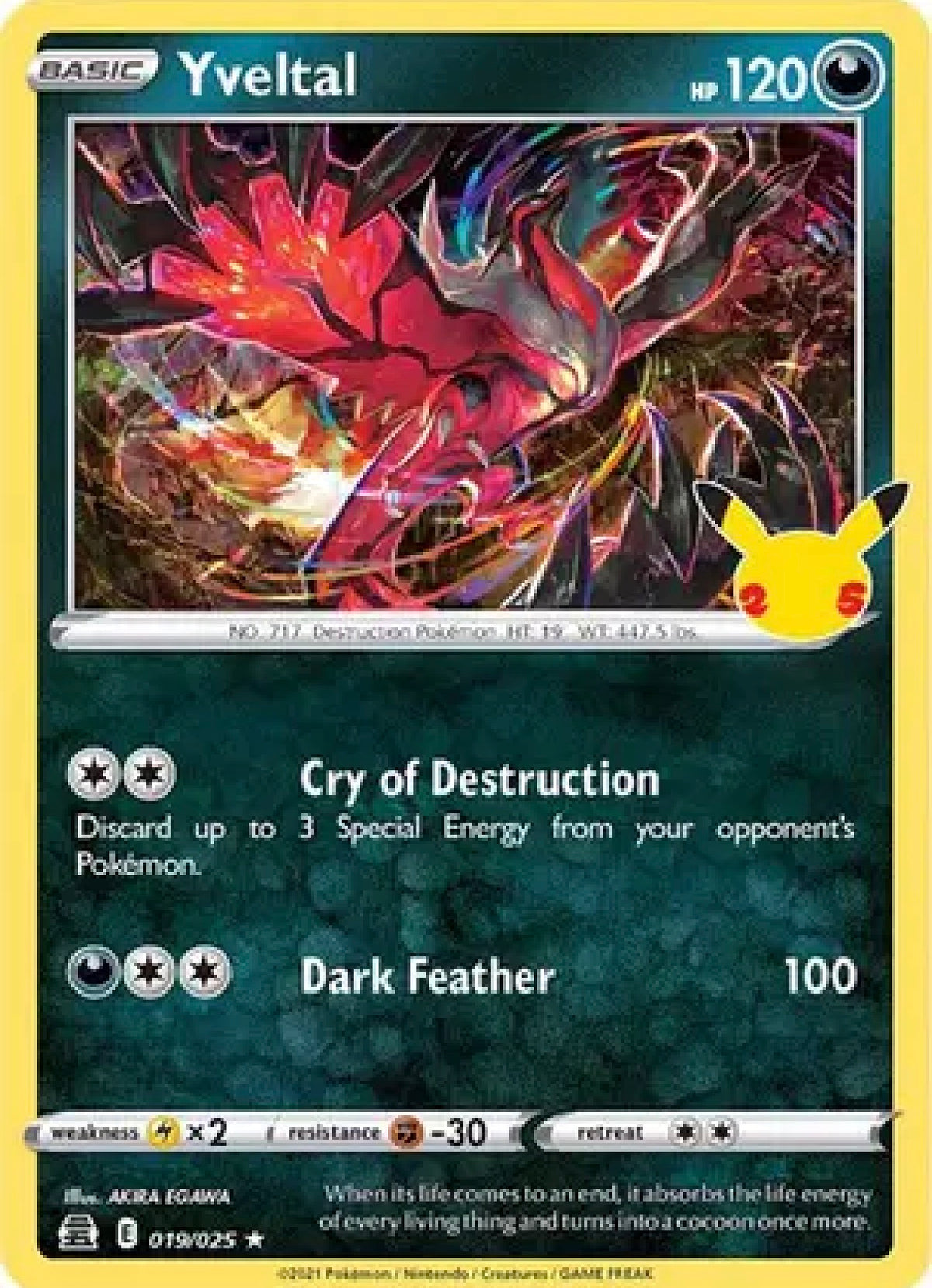 Pokemon 25th anniversary Cards
