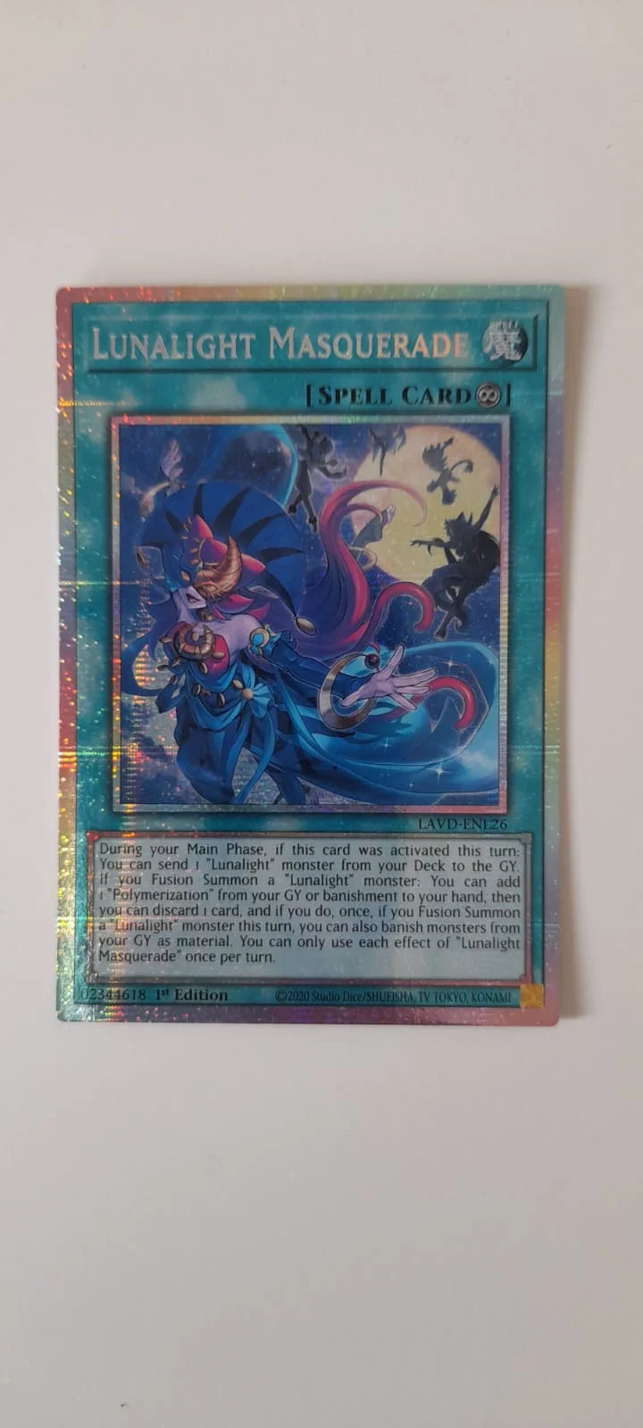 Lunalight Masquerade (Starlight Rare) LAVD-ENL26 (Legendary Arc-V Decks)