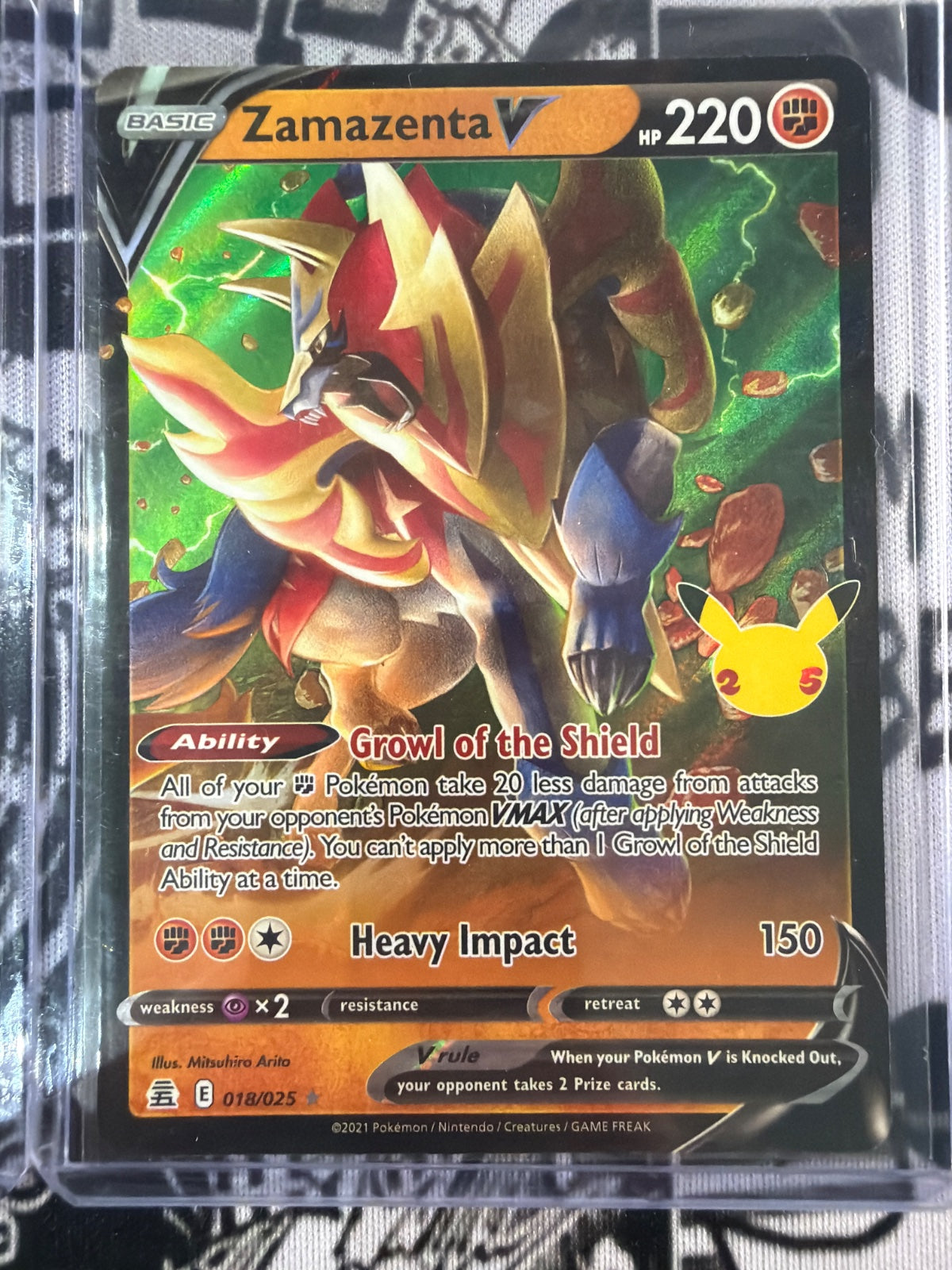 Pokemon 25th anniversary Cards