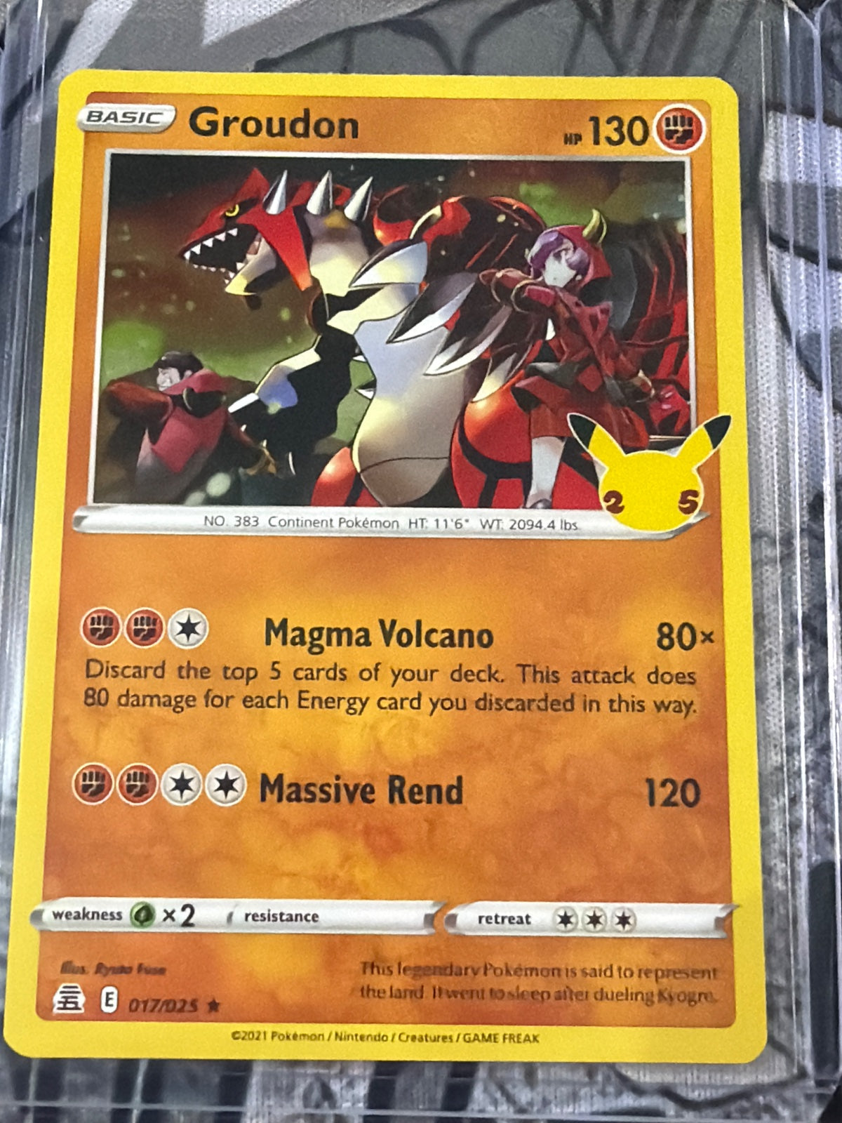 Pokemon 25th anniversary Cards