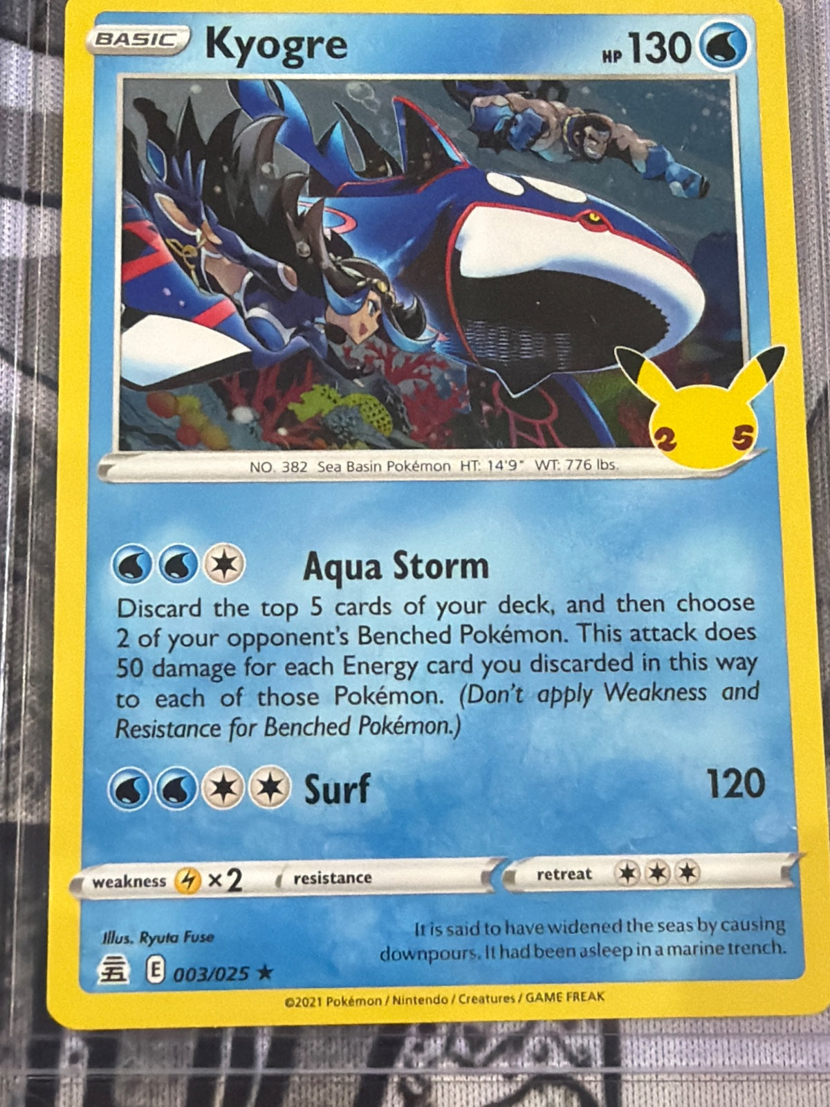 Pokemon 25th anniversary Cards