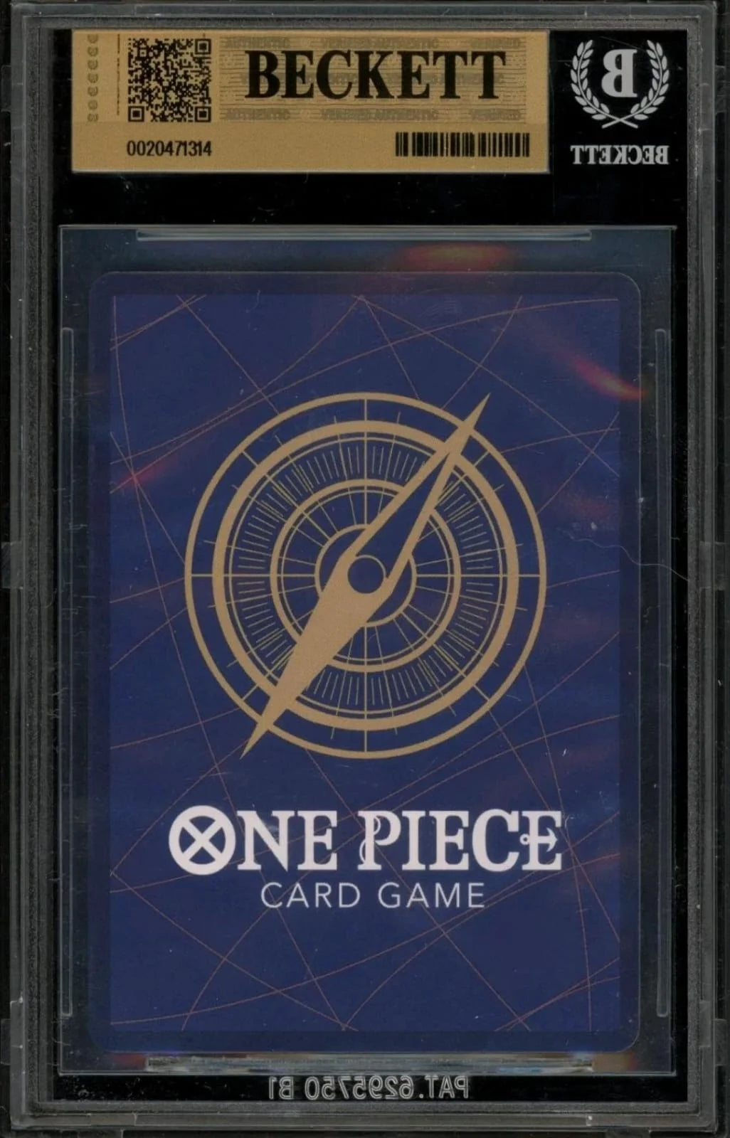 2026 One Piece “The Time of Battle” Promo, #P135 Monkey D. Luffy, Release Event Winner Prize Beckett 9.5