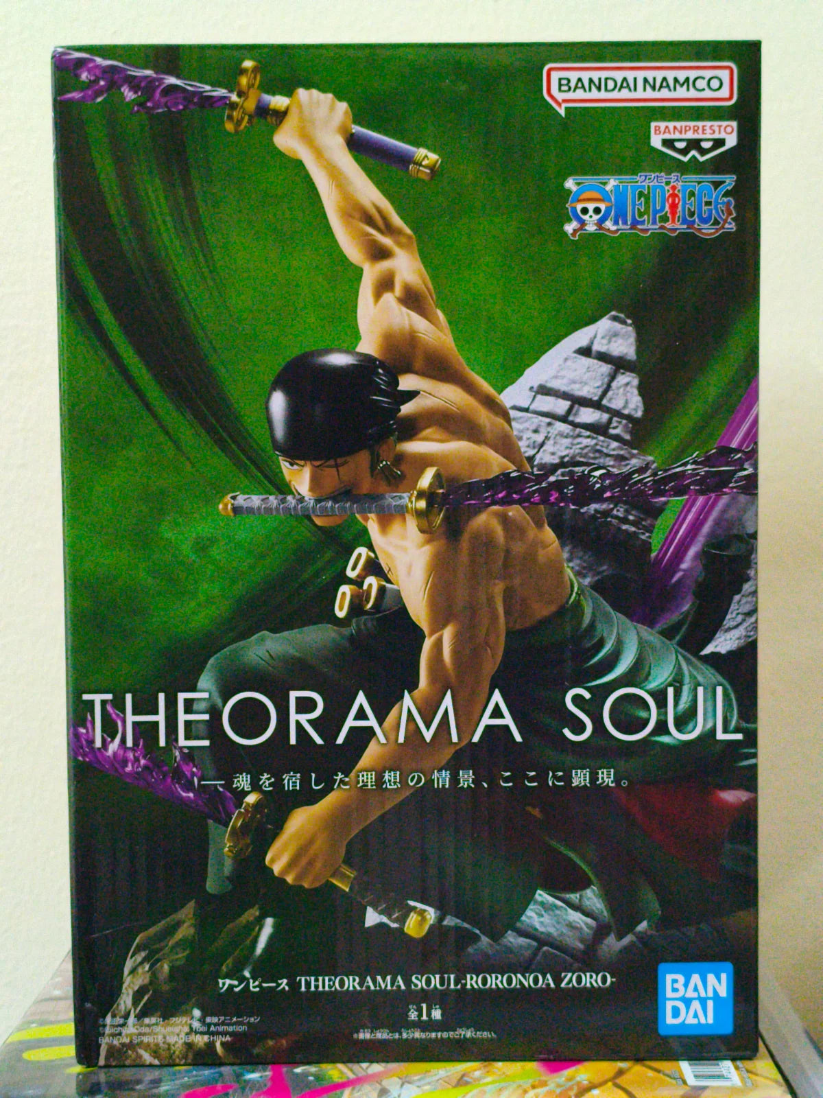 THEORAMA SOUL RORONOA ZORO BANPRESTO