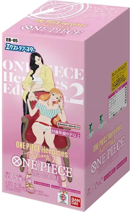 [Pre-Order] ONE PIECE Heroines Edition vol.2 EB-05 Japanese Booster Box