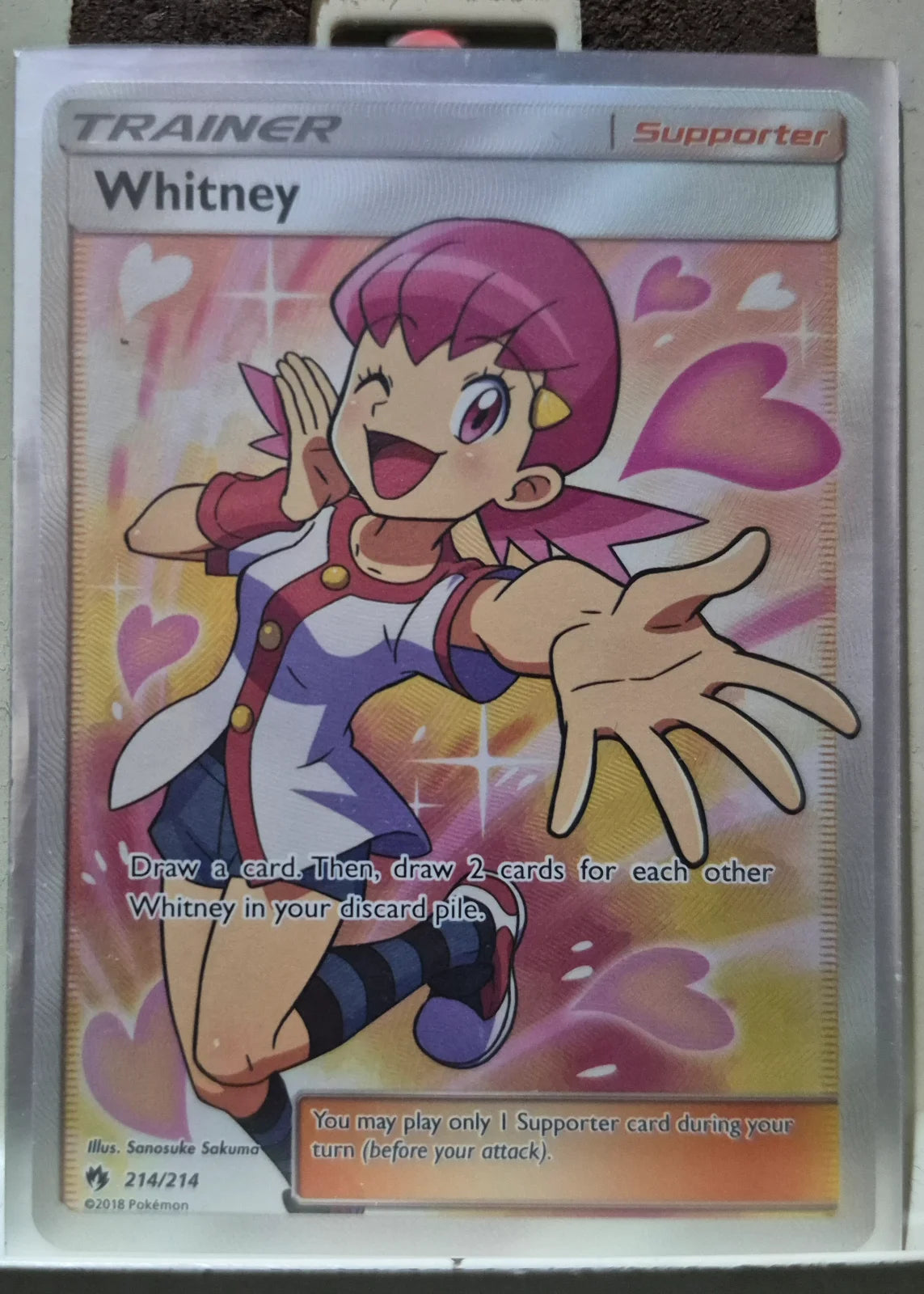WHITNEY Trainer Card