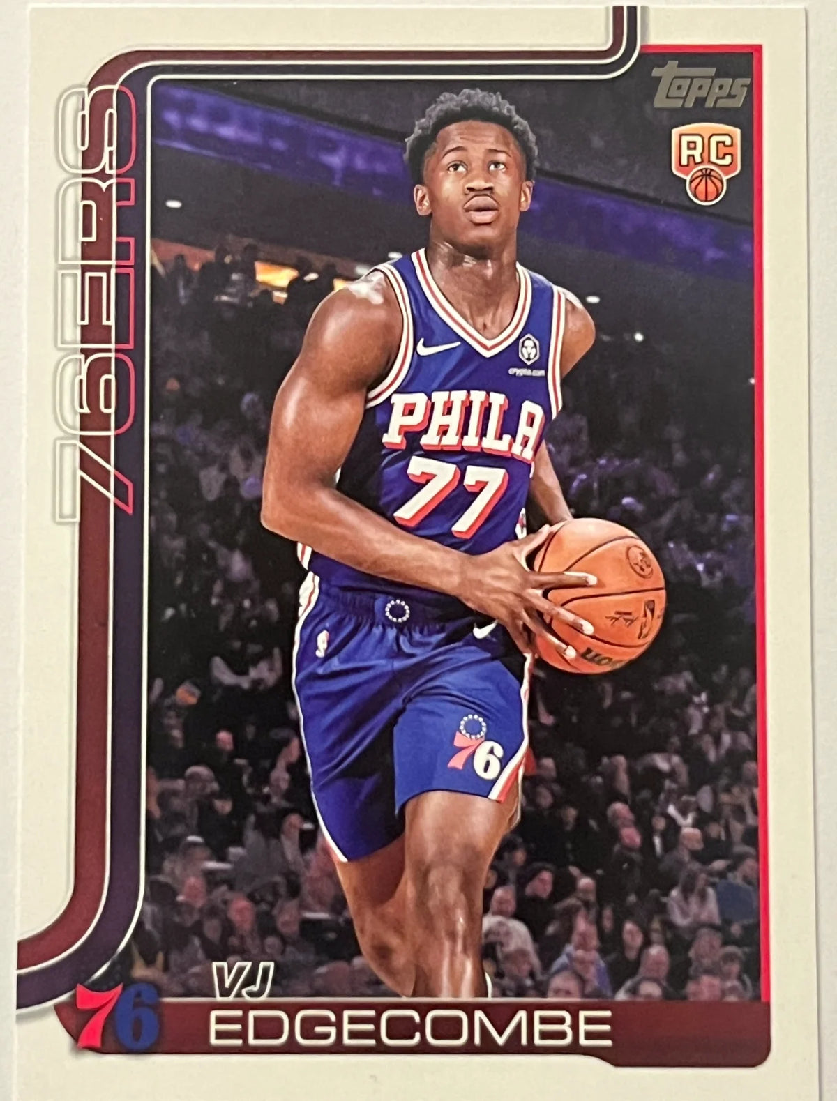 2025-26 Topps VJ Edgecombe #203 (RC)